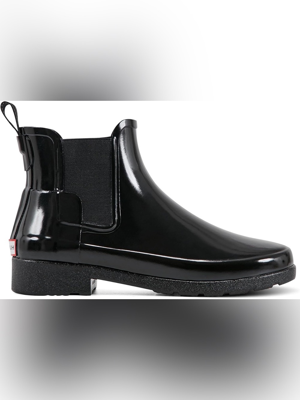 Hunter Women's Refined Chelsea Gloss Rain Boot , sz : 9